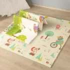 Звірята/Жираф Дитячий розвиваючий двосторонній термо килимок 180*150