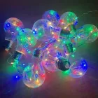 Теплий білий Гірлянда RD-9008 лампа Едісона 75 LED 3,2 м Мікс RGB