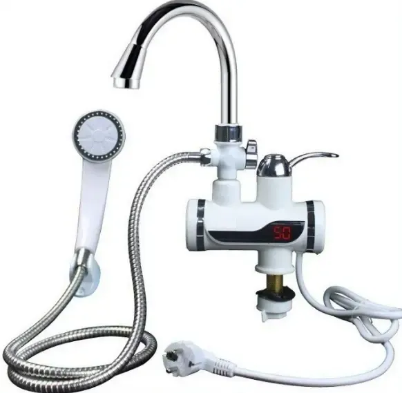 Проточний водонагрівач із душем