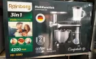 Кухонний комбайн 3 в 1 Rainberg RB-8080 Тістоміс / М'ясорубка / Блендер / Планетарний міксер 4200В