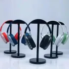 Бездротові повнорозмірні навушники Bluetooth Macaron P9 Max сині