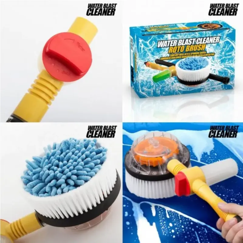 Щітка-насадка для шланга, що обертається, насадки Cleaner Roto Brush Щітка з насадкою для шланга