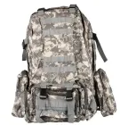 чорний Рюкзак тактичний з підсумками Eagle B08 55 літр / Військовий, штурмовий / Вірменський