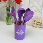 Набір кухонного приладдя силіконовий  Kitchen Set RB-2239 чорний (12 предметів)