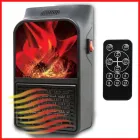Обігрівач електричний Flame Heater 1000W з пультом