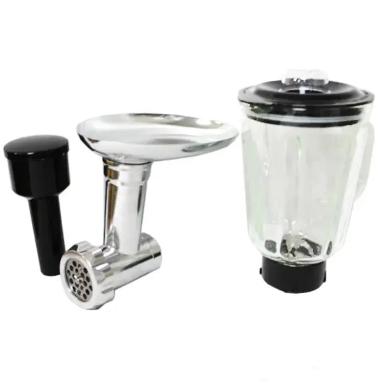 Кухонний комбайн 3 в 1 Rainberg RB-8080 Тістоміс / М'ясорубка / Блендер / Планетарний міксер 4200В