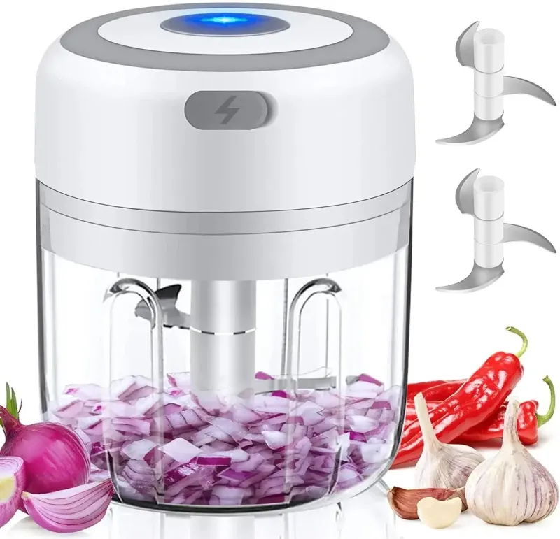 Портативний кухонний подрібнювач Release Hands One Click Garlic