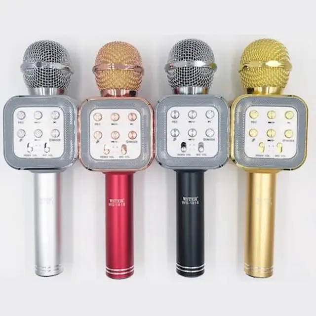 Бездротовий караоке-мікрофон із функцією колонки WS-1818