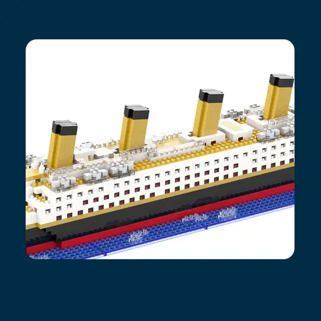 Конструктор корабель Titanic (1878 деталей)