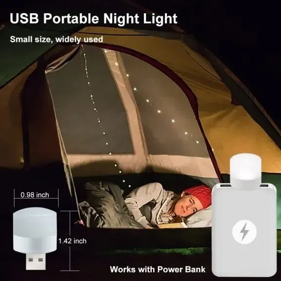 Портативний світильник-нічник LED від USB