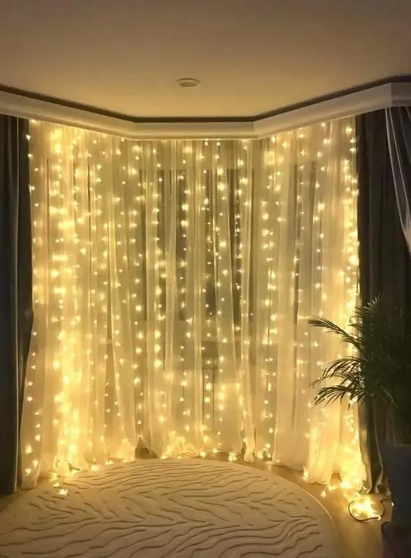 Світлодіодна гірлянда штора LED на вікно