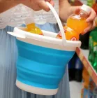 Складане силіконове відро 5л Collapsible Bucket