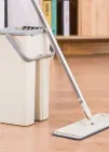 Швабра з відром і самовіджимом Тріумф, Spin Mop Scratch Cleaning 360, швабра ледарка