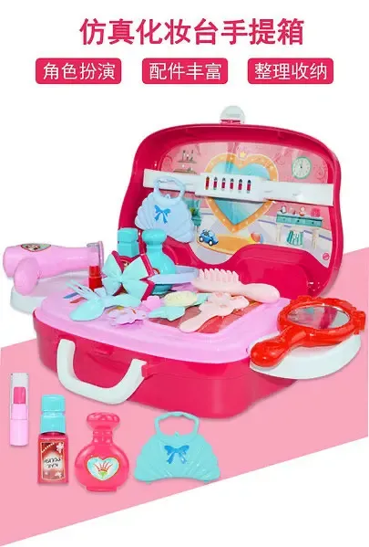 Набір для макіяжу дитячий HAPPY DRESSER з висувною валізкою