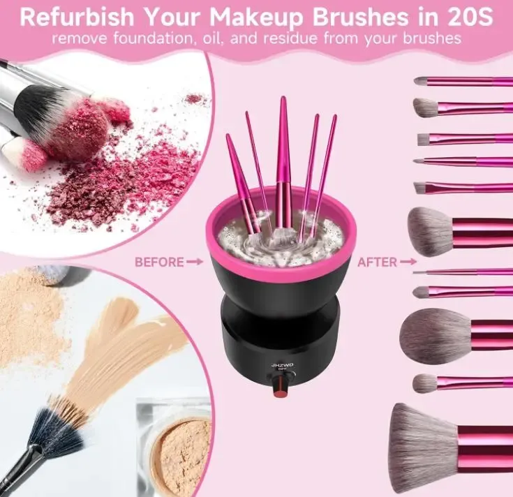 Електро очищувач для пензликів, силіконовий автоматичний очищувач AND 1-45