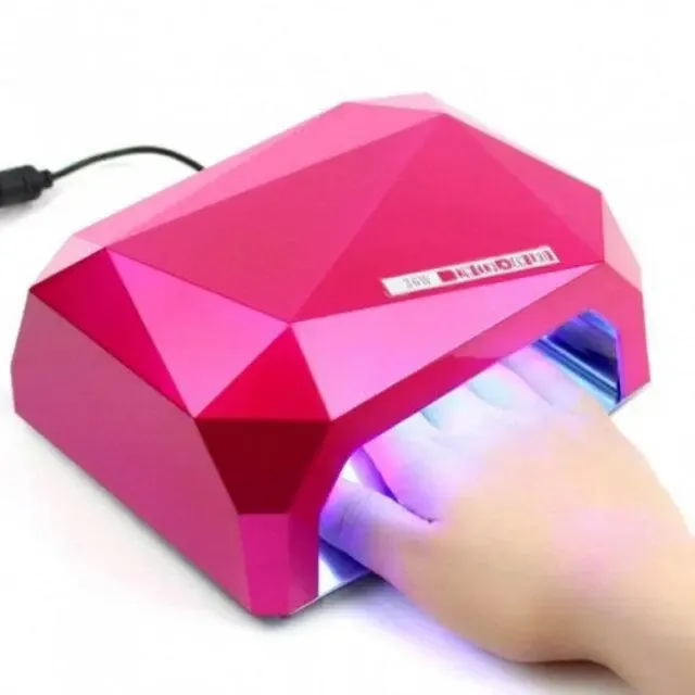 УФ лампа для нарощування нігтів на 36 Вт Beauty nail CCF + Led сенсор