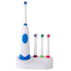 Електрична зубна щітка із насадками Electric ToothBrush на батарейках