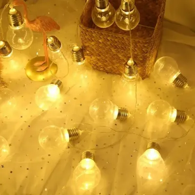 Теплий білий Гірлянда RD-9008 лампа Едісона 75 LED 3,2 м Мікс RGB