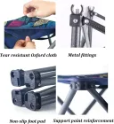 Стіл + 2 стільці STD-02 стіл складаний прямокутний коричневий, (Д530 * Ш550 * В500мм), стільці метал + тканина (40 * 40 * 35), сумка