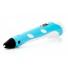 3D ручка з LCD дисплеєм та набором еко пластику для 3Д малювання 3D Pen Blue