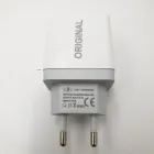 Адаптер (А-14) 220v 2 usb with digital display CX QC03