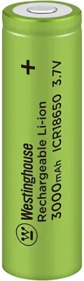 Акумулятор літій-іонний Westinghouse Li-ion ICR 18650 3.7V 3000mAh