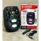 Акумуляторна бездротова Bluetooth колонка Kimiso QS-3603 (6.5") з мікрофоном та підсвічуванням