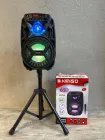Акумуляторна бездротова Bluetooth колонка Kimiso QS-3603 (6.5") з мікрофоном та підсвічуванням