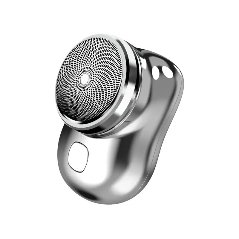 Акумуляторна міні бритва Ckeyin 10P електробритва бездротова роторна, для чоловіків, дорожня