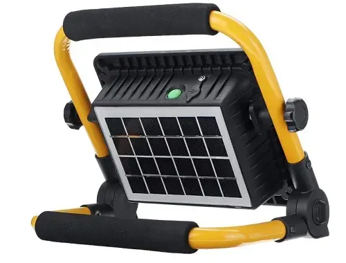 Акумуляторний прожектор із сонячною панеллю Work Light 50W + POWER BANK