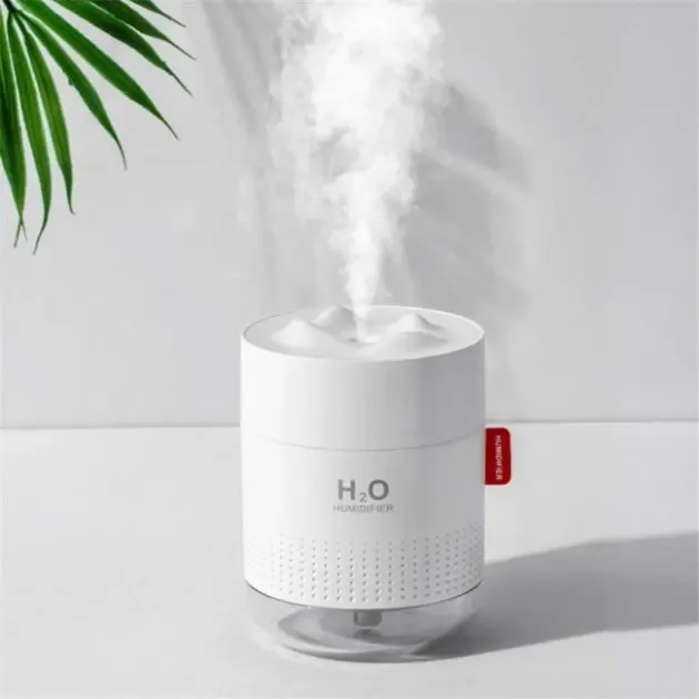Зволожувач повітря H2O 2000мАч, 450мл, білий