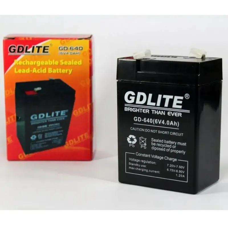 Акумулятор BATTERY GD 640 6V 4A