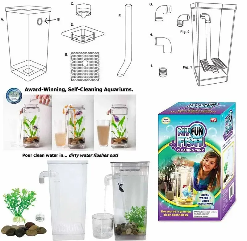 Акваріум самоочищається My Fun Fish