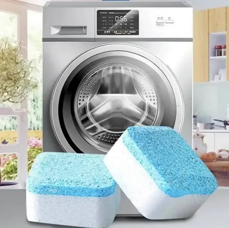 Антибактеріальний засіб очищення пральних машин Washing mashine cleaner №2 у шипучих таблетках