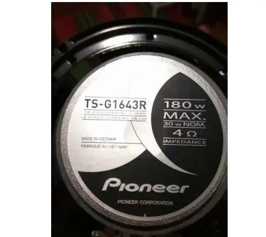 Автомобільна акустика, колонки Pioneer TS 1643 (180W) 2 смугові