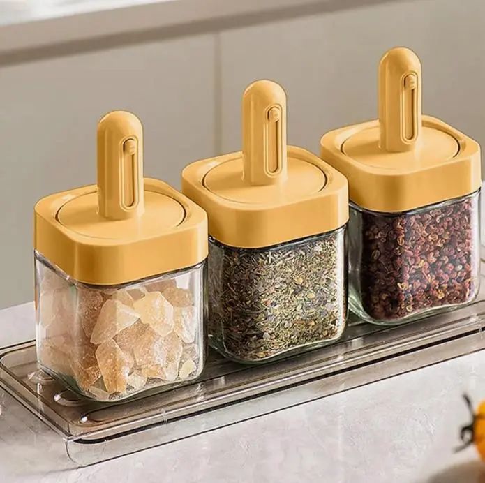 Баночки для приправ 3 шт. / Спецівниця Spice Tin