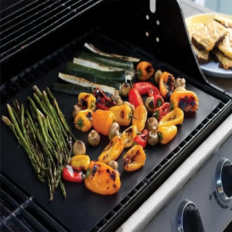 BBQ Гриль мат портативний антипригарний 33*40 см 3 шт BBQ grill sheet