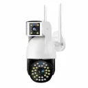 Бездротова Камера DUAL CAMERA P12 WIFI IP 360/90 V380PRO 3+3.0mp Поворотна вулиця з датчиком руху