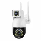 Бездротова Камера DUAL CAMERA P12 WIFI IP 360/90 V380PRO 3+3.0mp Поворотна вулиця з датчиком руху