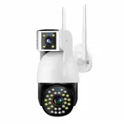Бездротова Камера DUAL CAMERA P12 WIFI IP 360/90 V380PRO 3+3.0mp Поворотна вулиця з датчиком руху