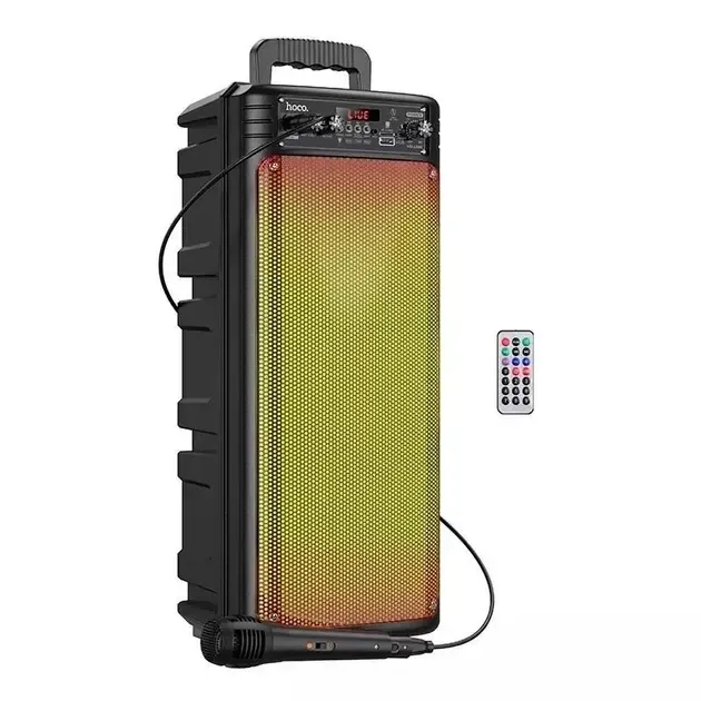 Бездротова портативна колонка Bluetooth з мікрофоном HOCO BS52 | TWS, BT5.0, 10Wx2, 3h