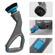 Бездротова щітка для прибирання з трьома насадками Muscle Scrubber