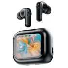 Бездротові навушники LX-10 TWS Earbuds з LED дисплеєм, Bluetooth 5.4, ANC+ENC, 320mAh Black
