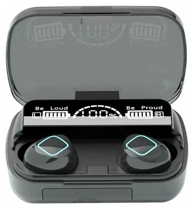 Бездротові навушники вкладиші з мікрофоном для Андроїд та IOS TWS WIRELESS (M10)