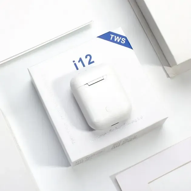 Бездротові сенсорні навушники i12 TWS