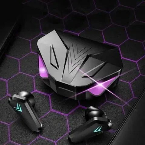 Бездротові ігрові навушники X 15 з RGB LED підсвічуванням та шумоподавленим