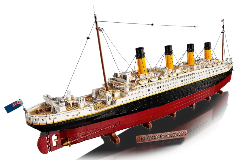 Блоковий конструктор Титанік 1.15 метра, 9090PCS