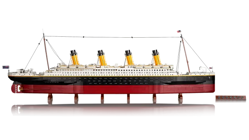 Блоковий конструктор Титанік 1.15 метра, 9090PCS