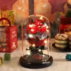 Букет у колбі з LED підсвічуванням (KR-03)