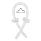 Бігуді М'які, Палка Керлик для завивки волосся, м'яка стрічка бігуді, обідок для кучерів, керлик Bounce білі